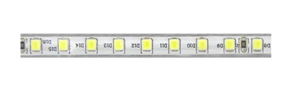 Fita led branco quente 12v ip20 5,4w/mt rolo c/ 5m