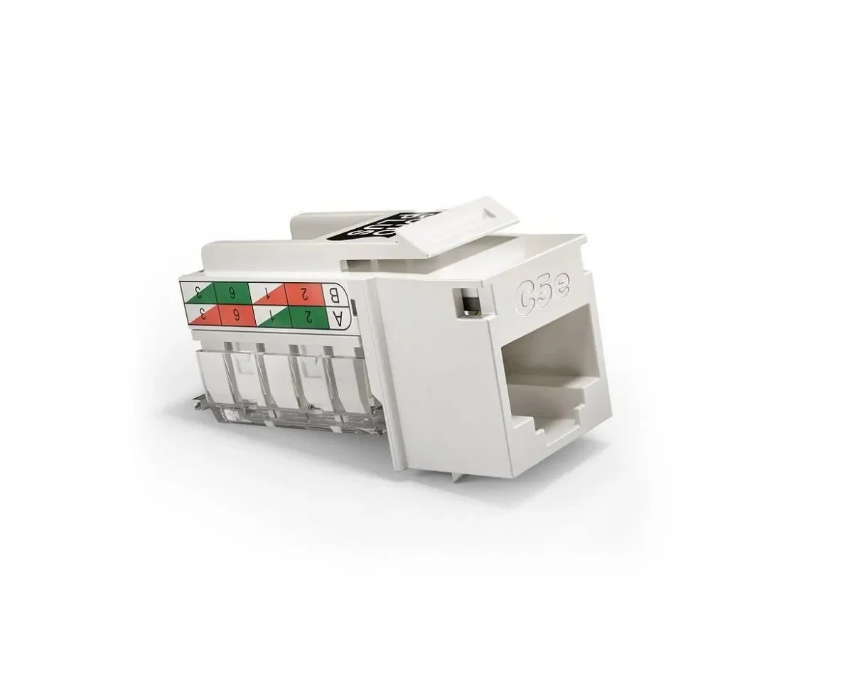Conector femea br cat.5e t568a/b sohoplus