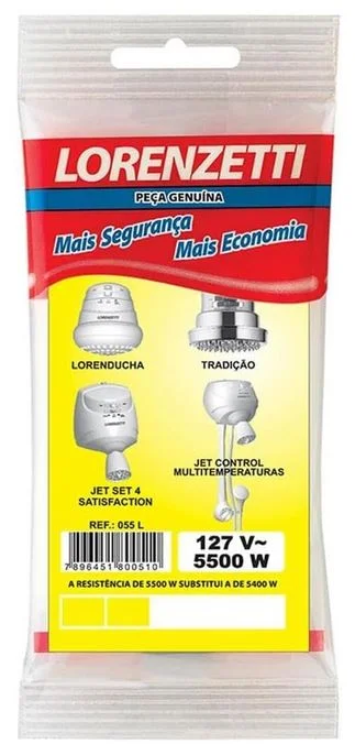 Resistencia 127v 5500w tr/j4/lr