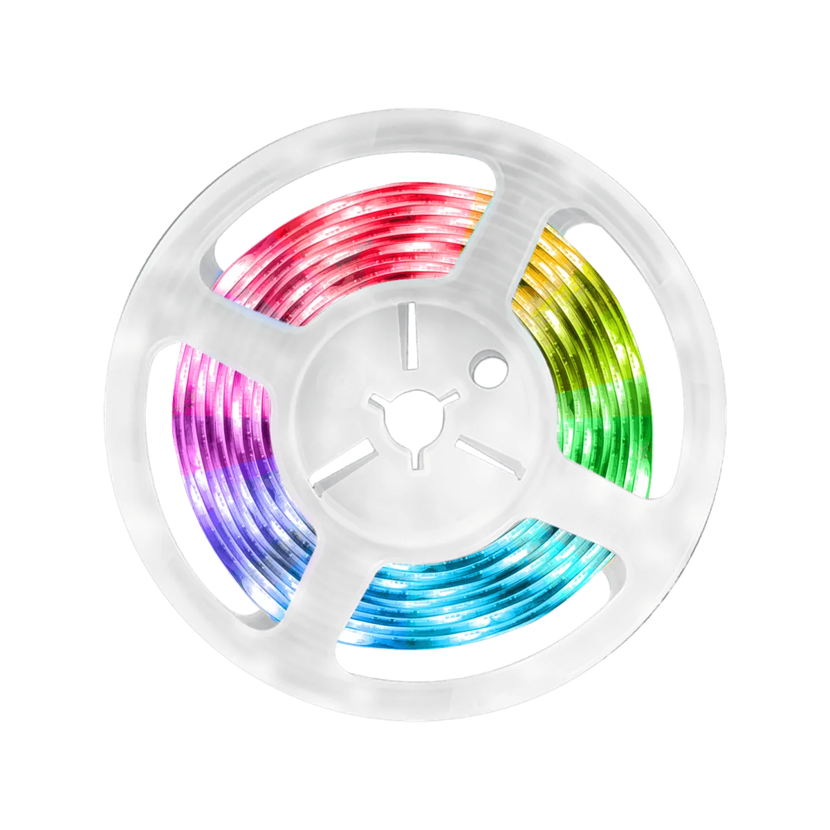 Fita led smart rgb 12v 18w/m rolo c/5 metros wi-fi myhouse x