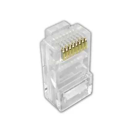 Plug macho rj45 8 vias cat6