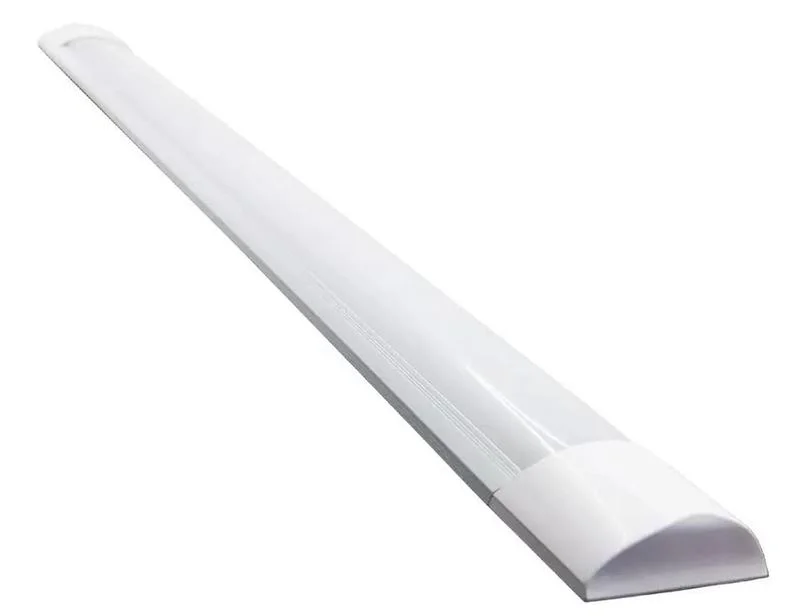 Luminaria flat slim led 18w branco quente biv.