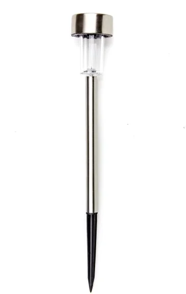 Balizador solar inox 1,2lm 6000k