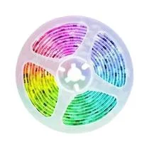 Fita led smart rgb+cct 12v 18w/m rolo c/5 metros wi-fi myhouse x