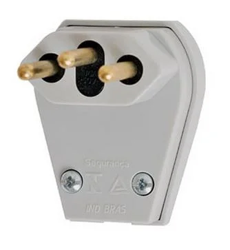 Plug macho 20a 2p+t nbr14136 cz