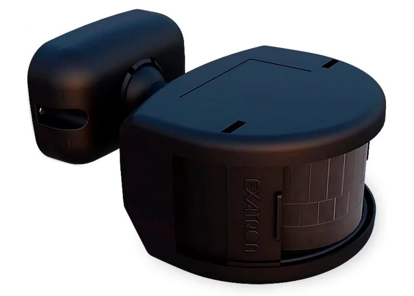 Sensor presenca front. biv. 12m 180° pt 1s/ 1,3,6,15 e 30min externo c/jumper
