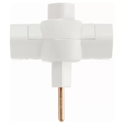 Plug t 2p nbr14136 branco