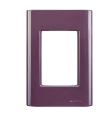 Placa 4x2 3 post. purpura giz