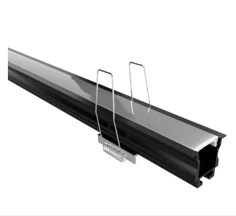 Perfil 02 metros emb. fino pt 12mm c/ difusor br (sem fita led)