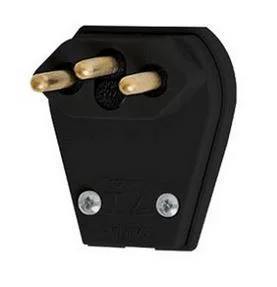 Plug macho 20a 2p+t nbr14136 pt