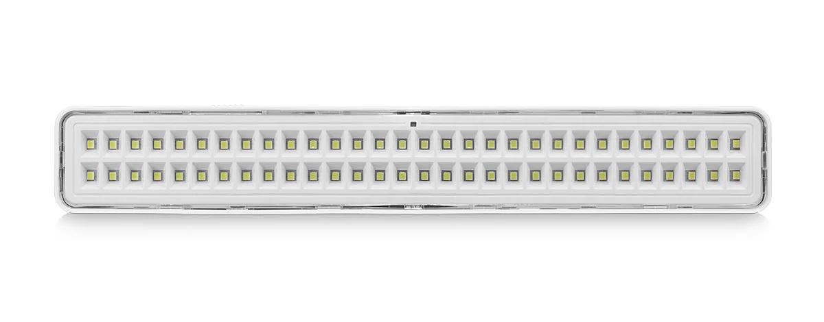 Luminaria emergencia led 60 leds slim