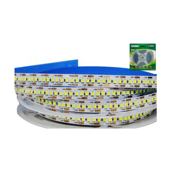 Fita led 3000k 12v ip20 20w/m 240leds/m rolo c/ 5m