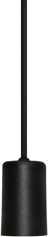 Luminaria pendente 1 lamp. e27 pt dot metal