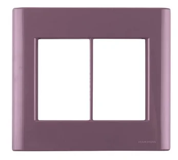 Placa 4x4 6 post. purpura giz