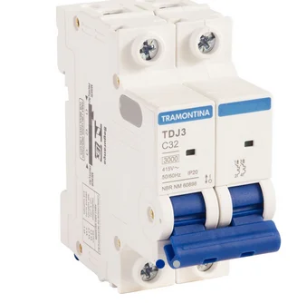 Disjuntor 2x 32a c 3ka 127v - 220v tramontina
