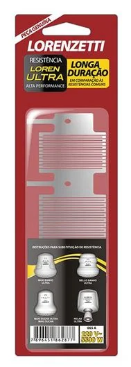 Resistencia 220v 5500w lorenultra shower/mx ducha/bl ducha
