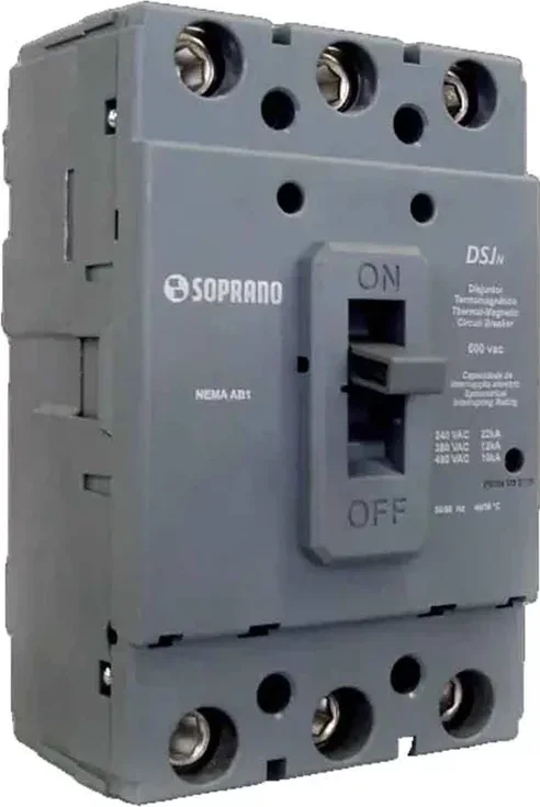 Disjuntor 3x 175a 22ka industrial