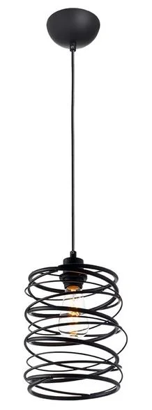 Luminaria pendente 1 lamp. e27 pt electra