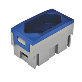 Modulo tomada 2p+t 10a 250v az nbr14136