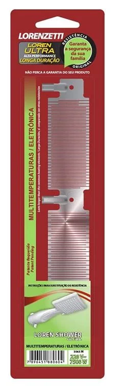 Resistencia 127v 5500w loren shower eletronica