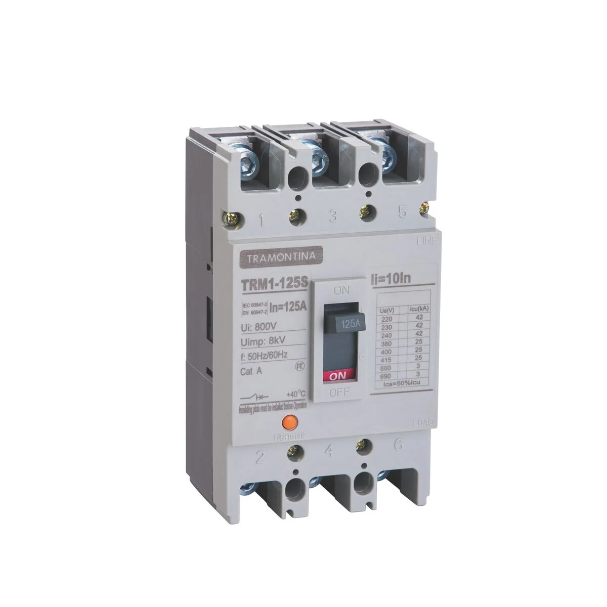 Disjuntor 3x 250a 50ka industrial
