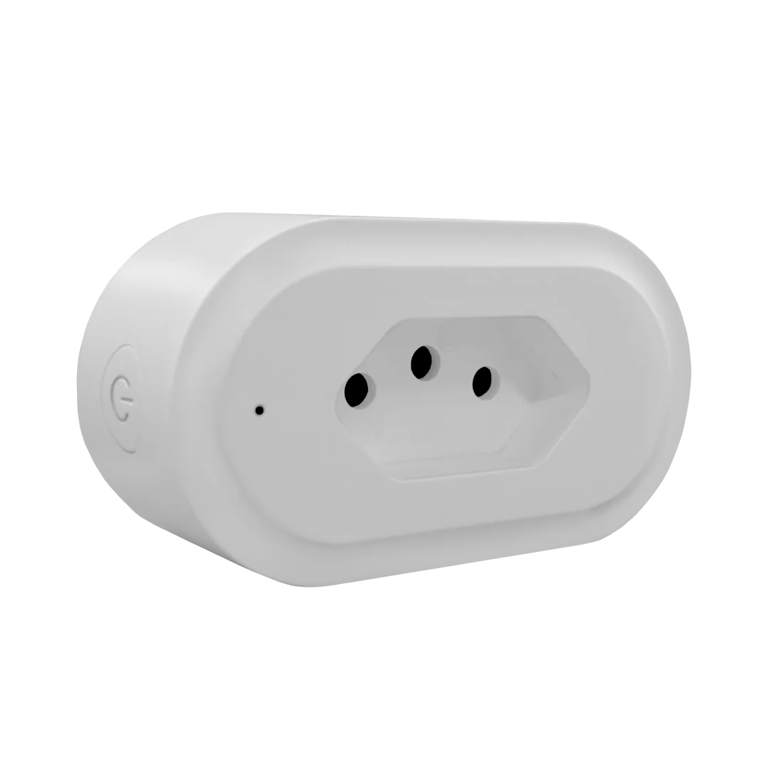 Interrupt plugue 2p+t br 10a biv. smart wi-fi myhouse x
